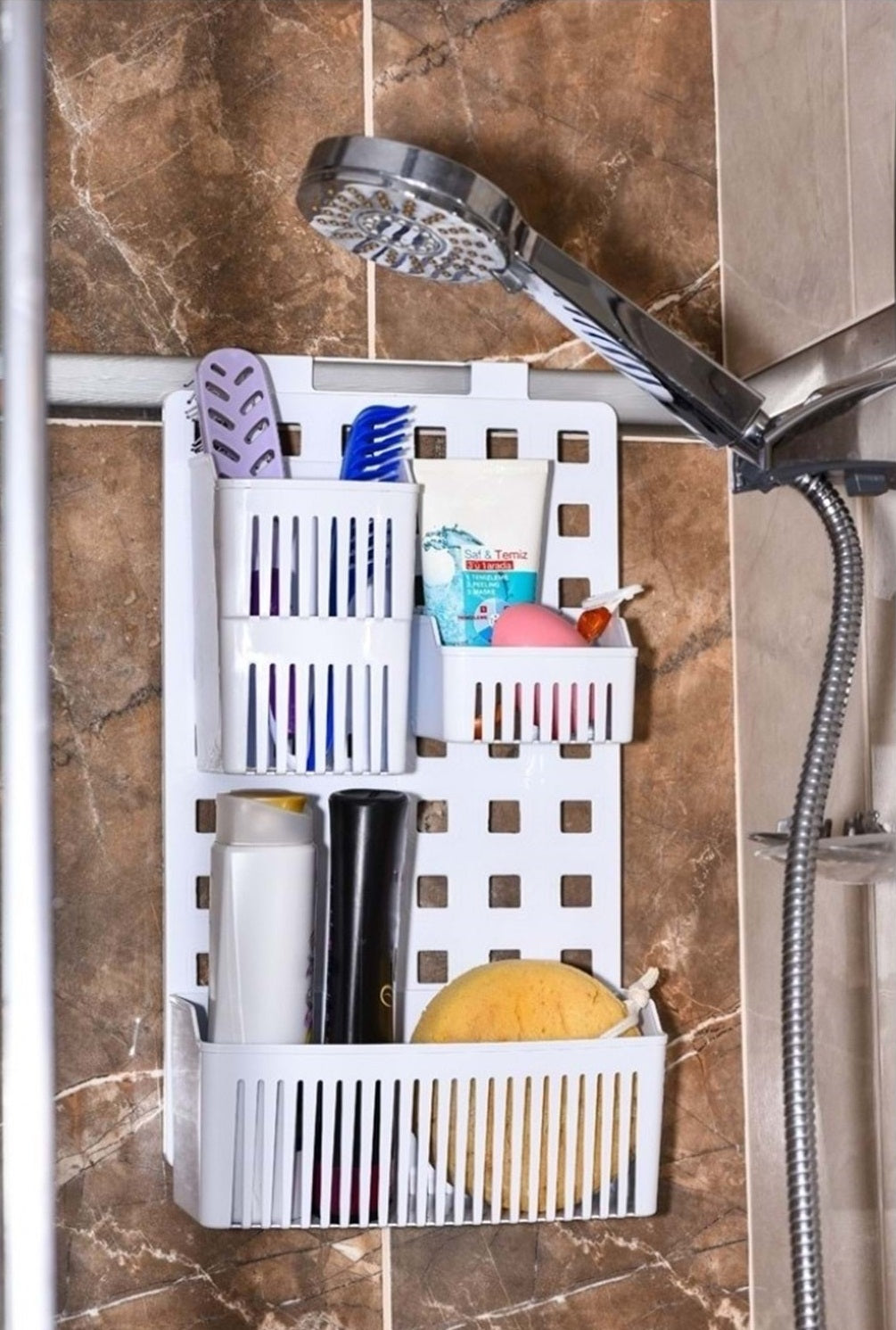Set of 2 Adjustable Kitchen Rack Under Sink Cupboard Organiser Storage