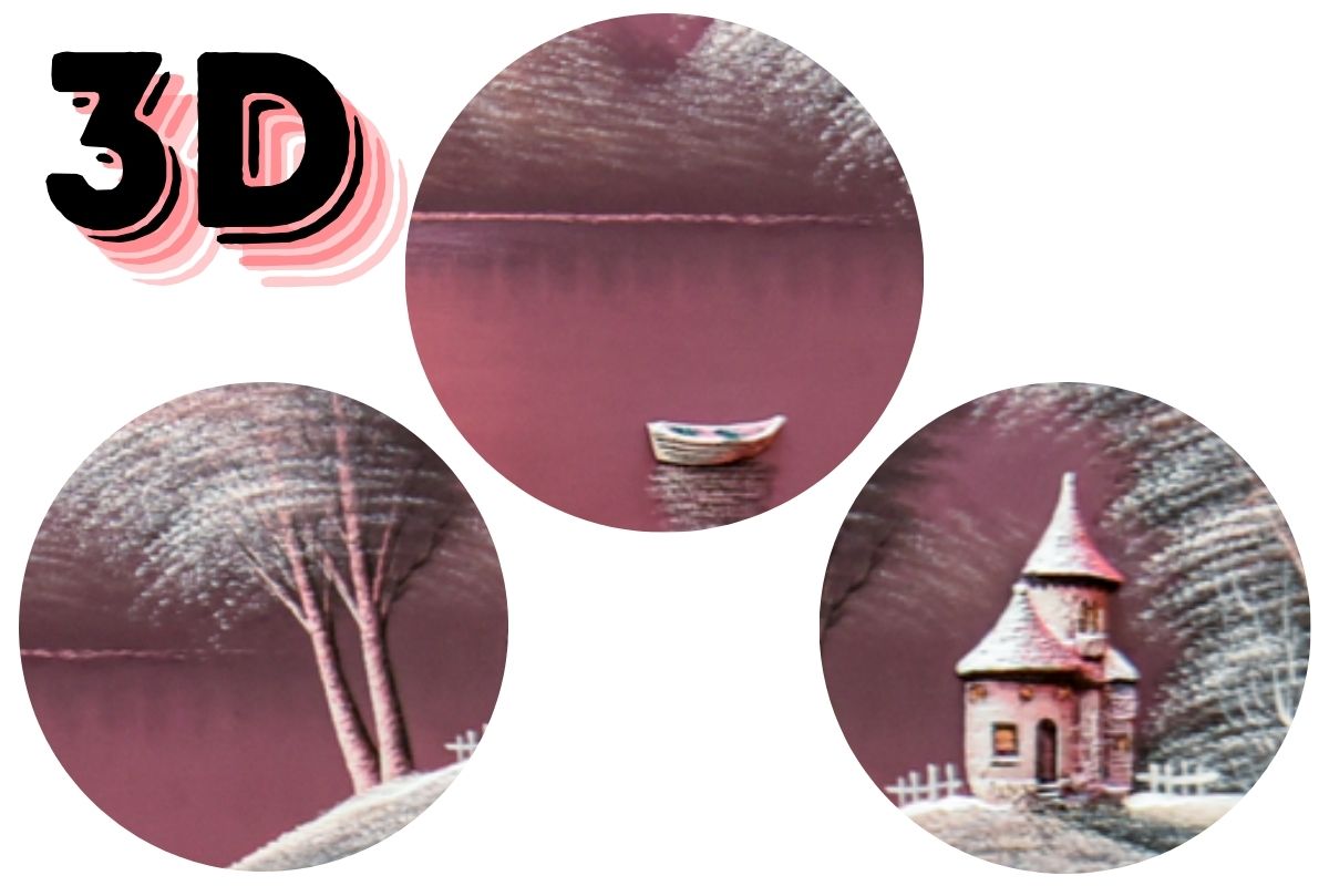 Transform your home with this beautiful hand-painted wall art from Handmade EGY. Featuring a peaceful lakeside sunset with 3D elements, framed in a luxurious gold frame and crafted on durable wood. Ready to hang, with free UK delivery and international shipping. Shop now to bring timeless elegance to your decor or gift!