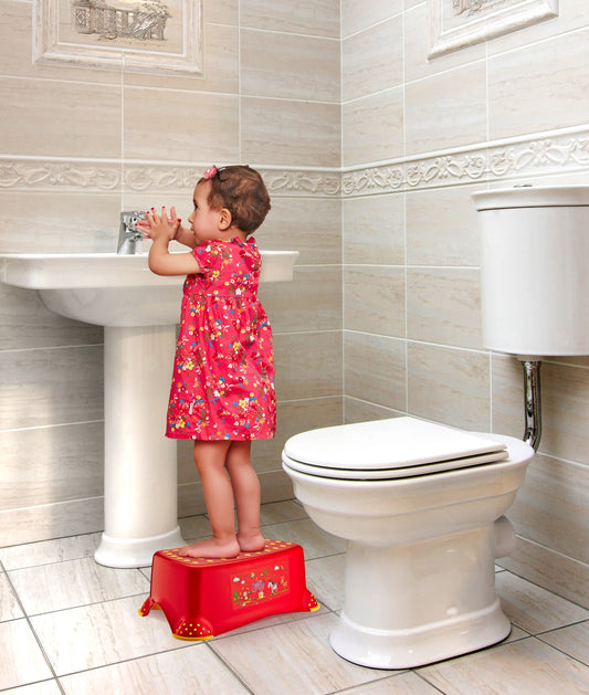 Kids Children Step Stool Anti Slip Grip Toilet  Potty Training for Bathroom Kitchen
