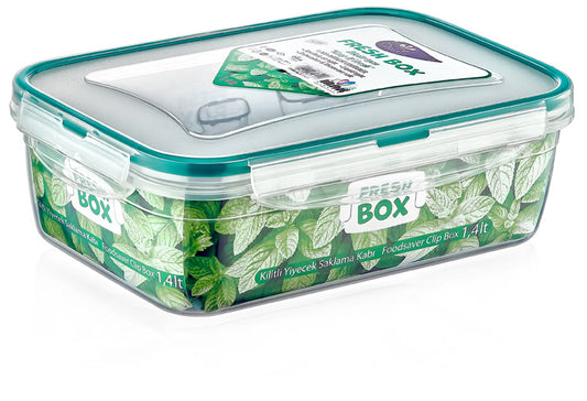 (3 Pack) food storage box - Rectangle (1.4 LT)