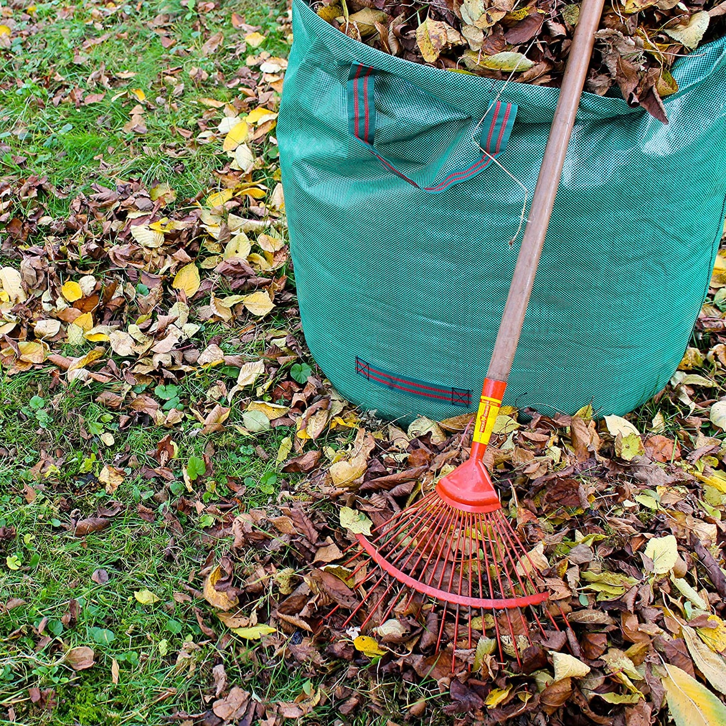 3 Pack Reusable Garden Waste Bags | 272 Litre Capacity |67 x 67 x 76 centimetres