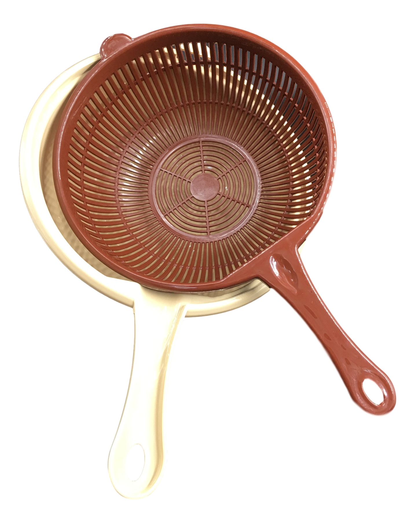 2 in 1 Double Handle Rice Wash Strainer Bowl,Colanders,sieve Vegetables basket