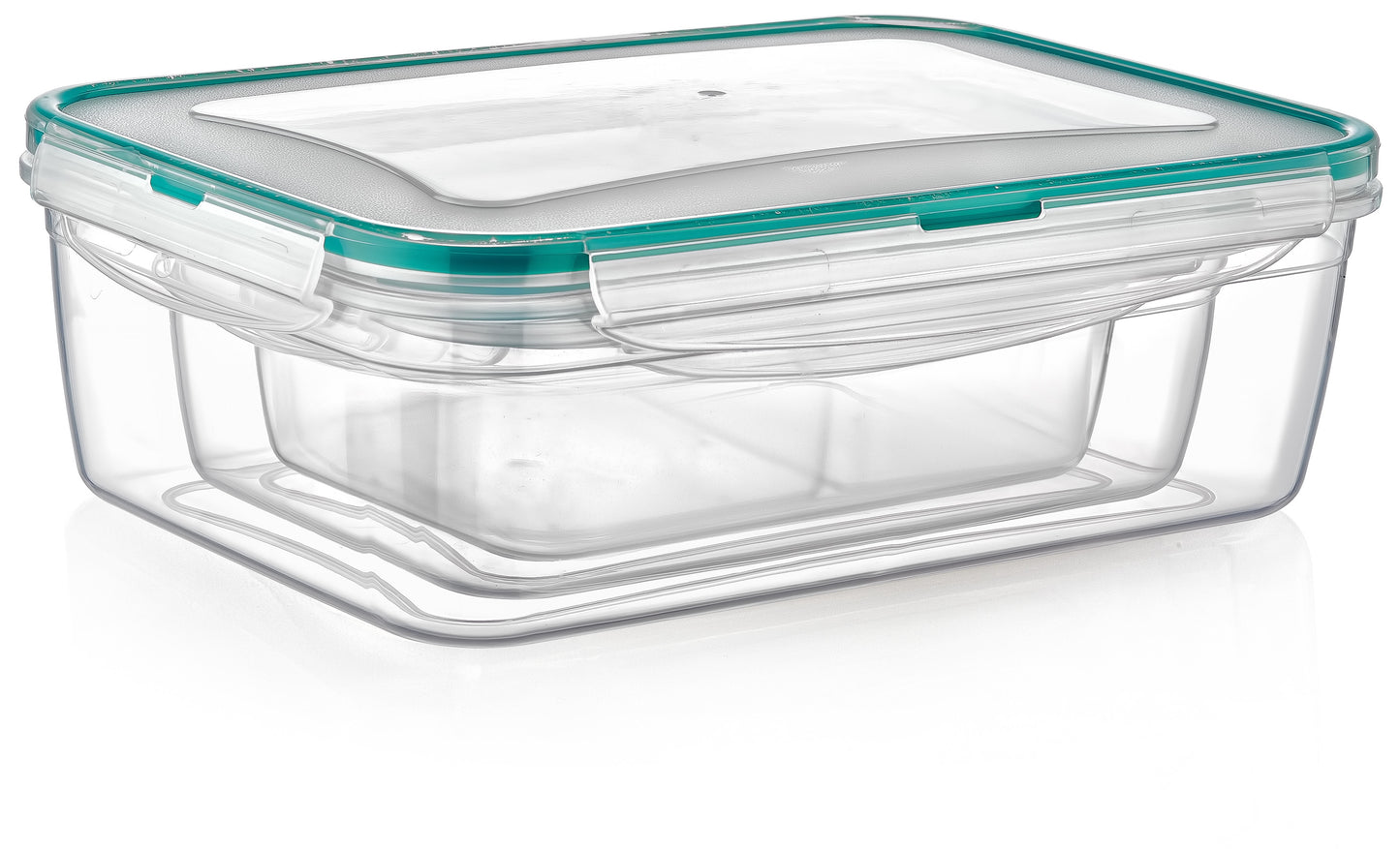 2.6 L Set of 3 pieces Airtight food storage clip box ( 1.4 LT- 0.8 LT - 0.4 LT )