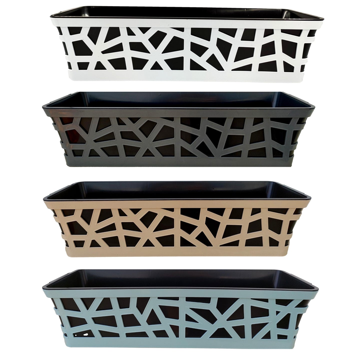 Large Plant Pot Garden Pot Indoor Outdoor Garden Planter Trough Flower