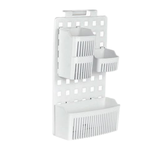 Set of 2 Adjustable Kitchen Rack Under Sink Cupboard Organiser Storage