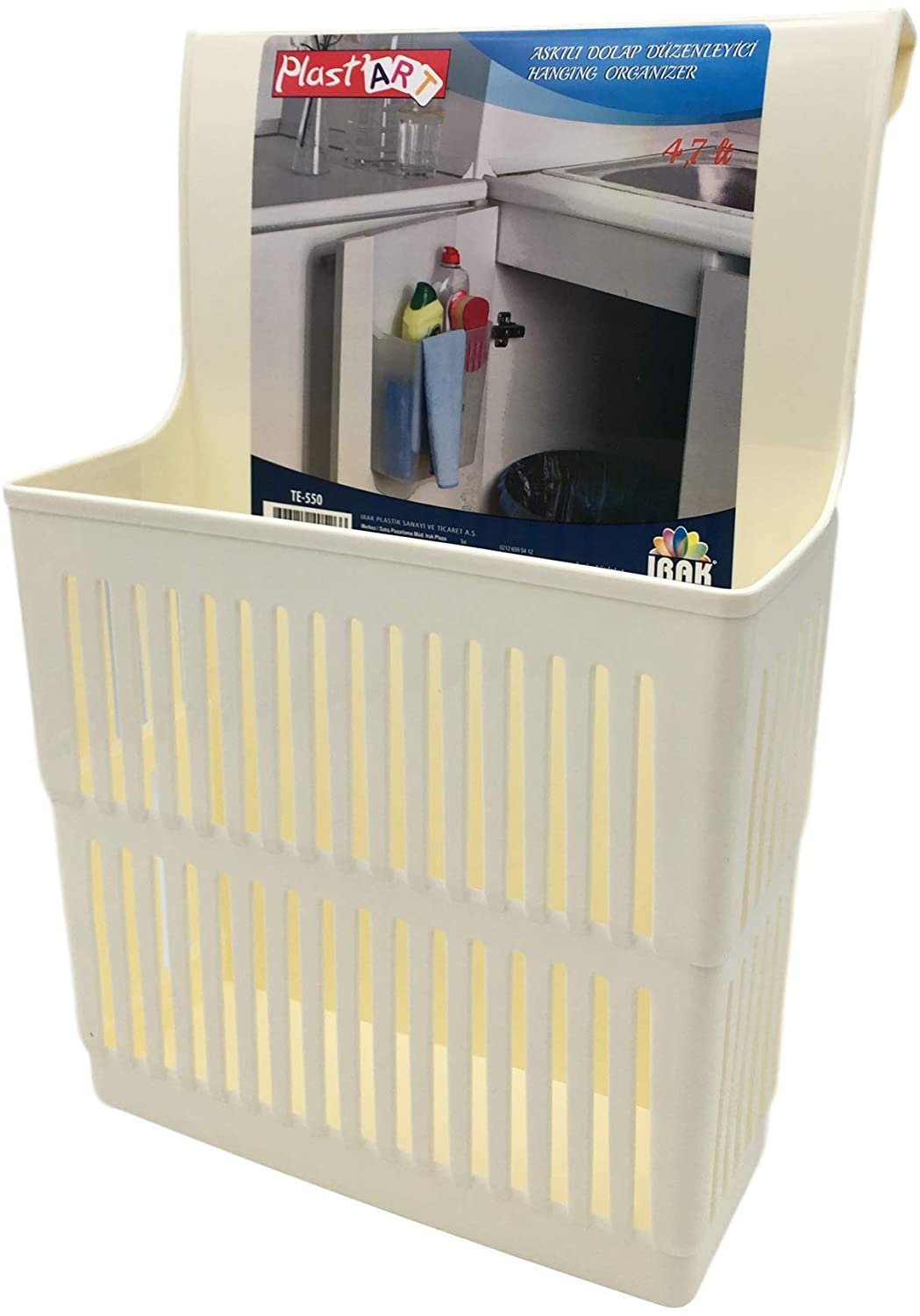 Set of 2 Adjustable Kitchen Rack Under Sink Cupboard Organiser Storage
