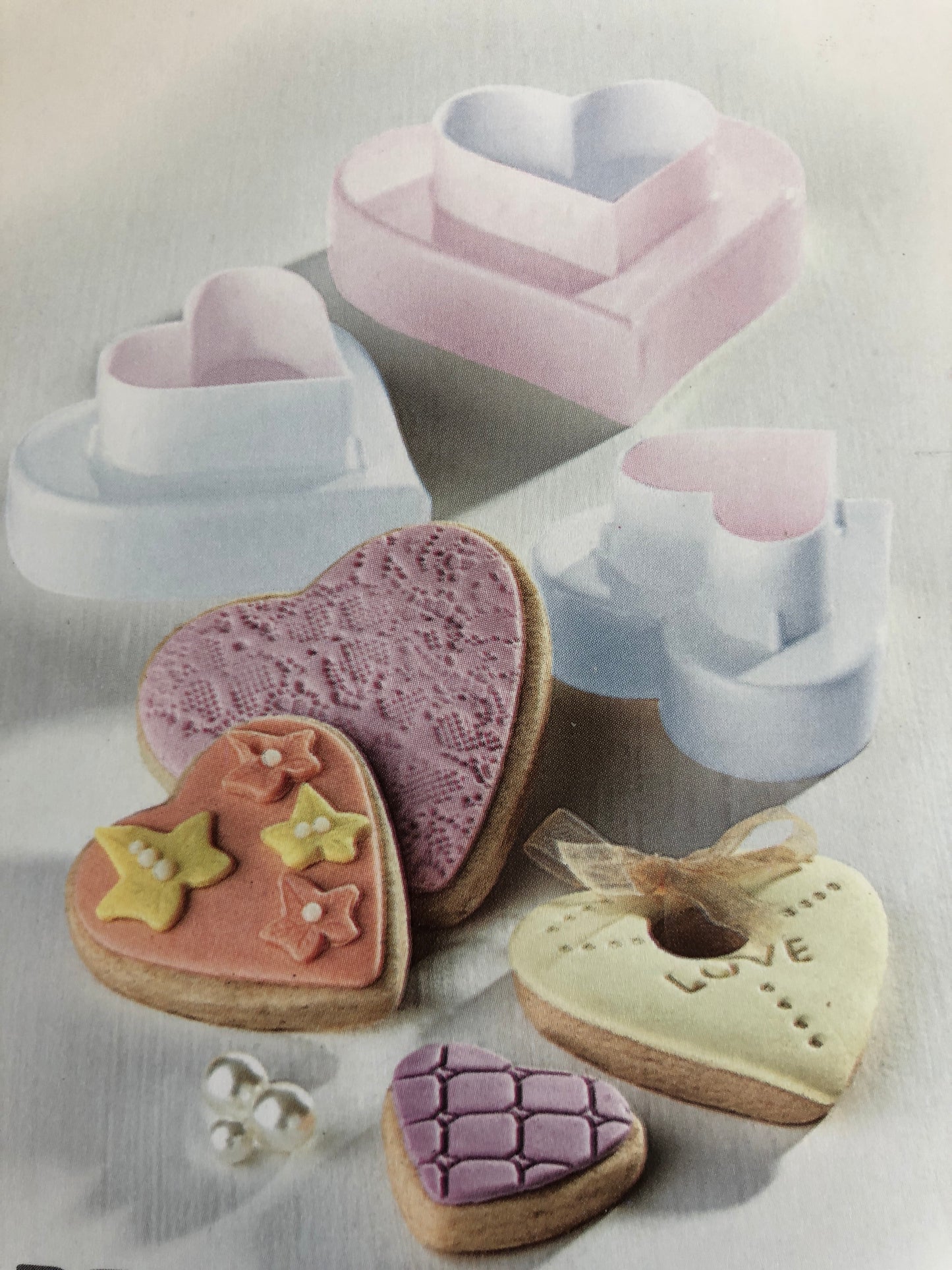 13 Pcs Large Unique Designs Dough Press Set for Cookies, Biscuits, Cupcakes and more