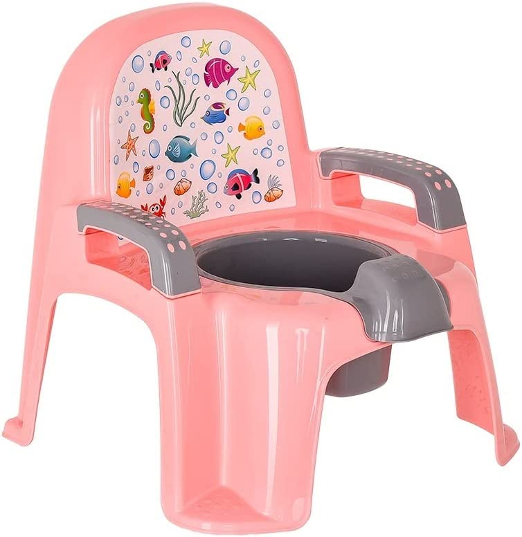 Colorful Potty Training Chair Seat Toilet with handle for Child Toddler Baby Fun