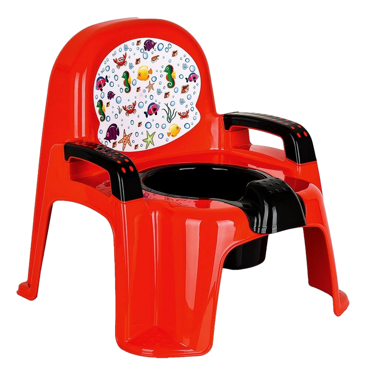 Colorful Potty Training Chair Seat Toilet with handle for Child Toddler Baby Fun