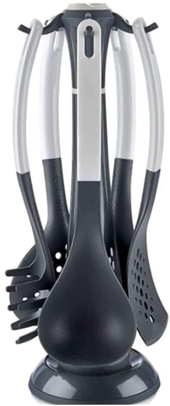 6 Pieces Kitchen Cooking Utensil Set with Stand, Non Stick, Heat-Resistant
