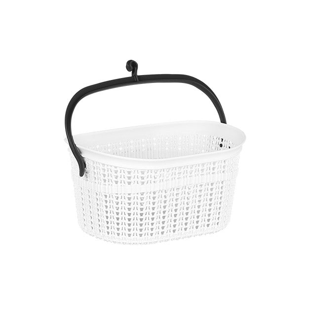 Peg Basket for Laundry/Clothes with Hook and Handle includes 24 Pegs