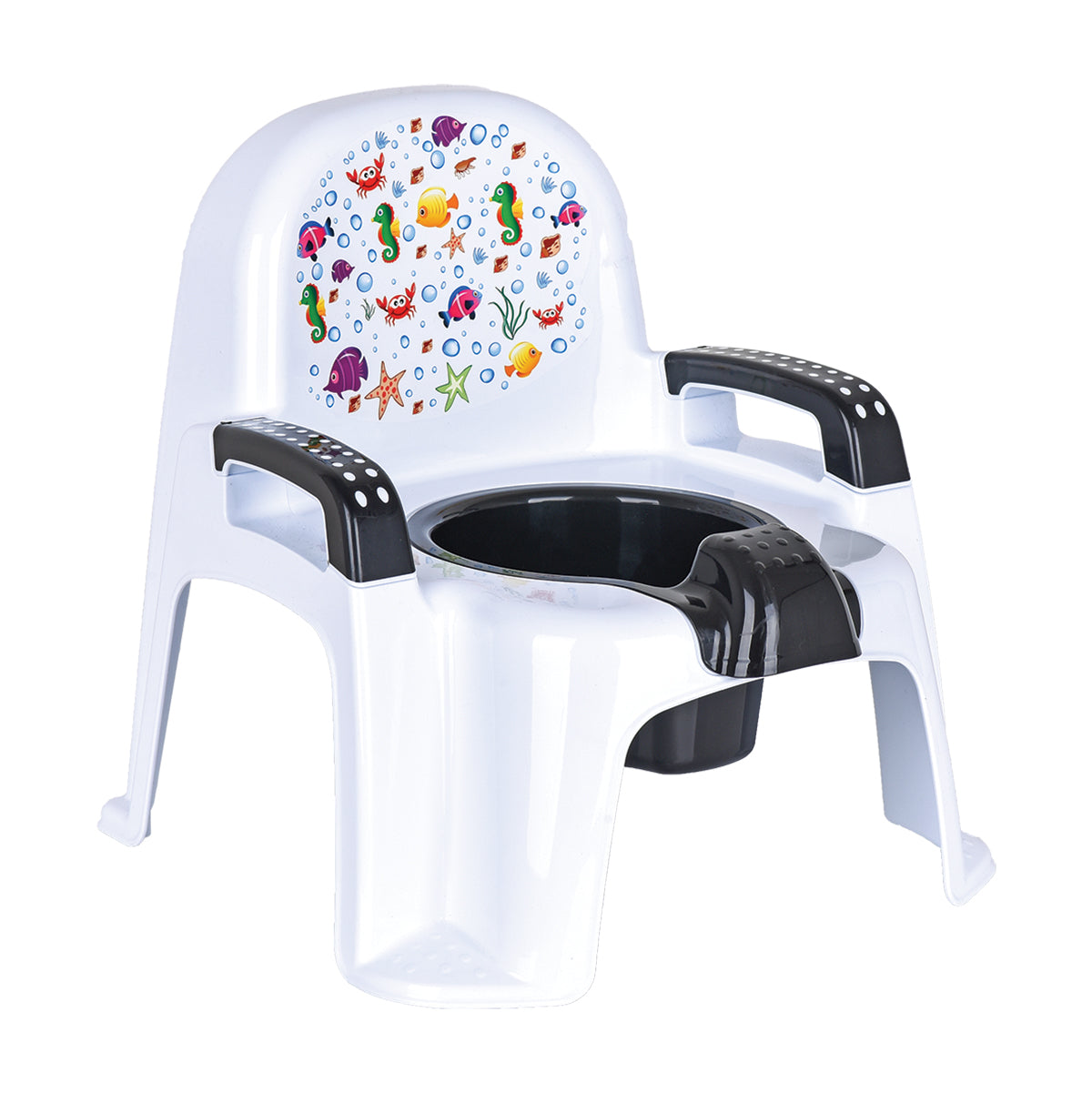 Colorful Potty Training Chair Seat Toilet with handle for Child Toddler Baby Fun