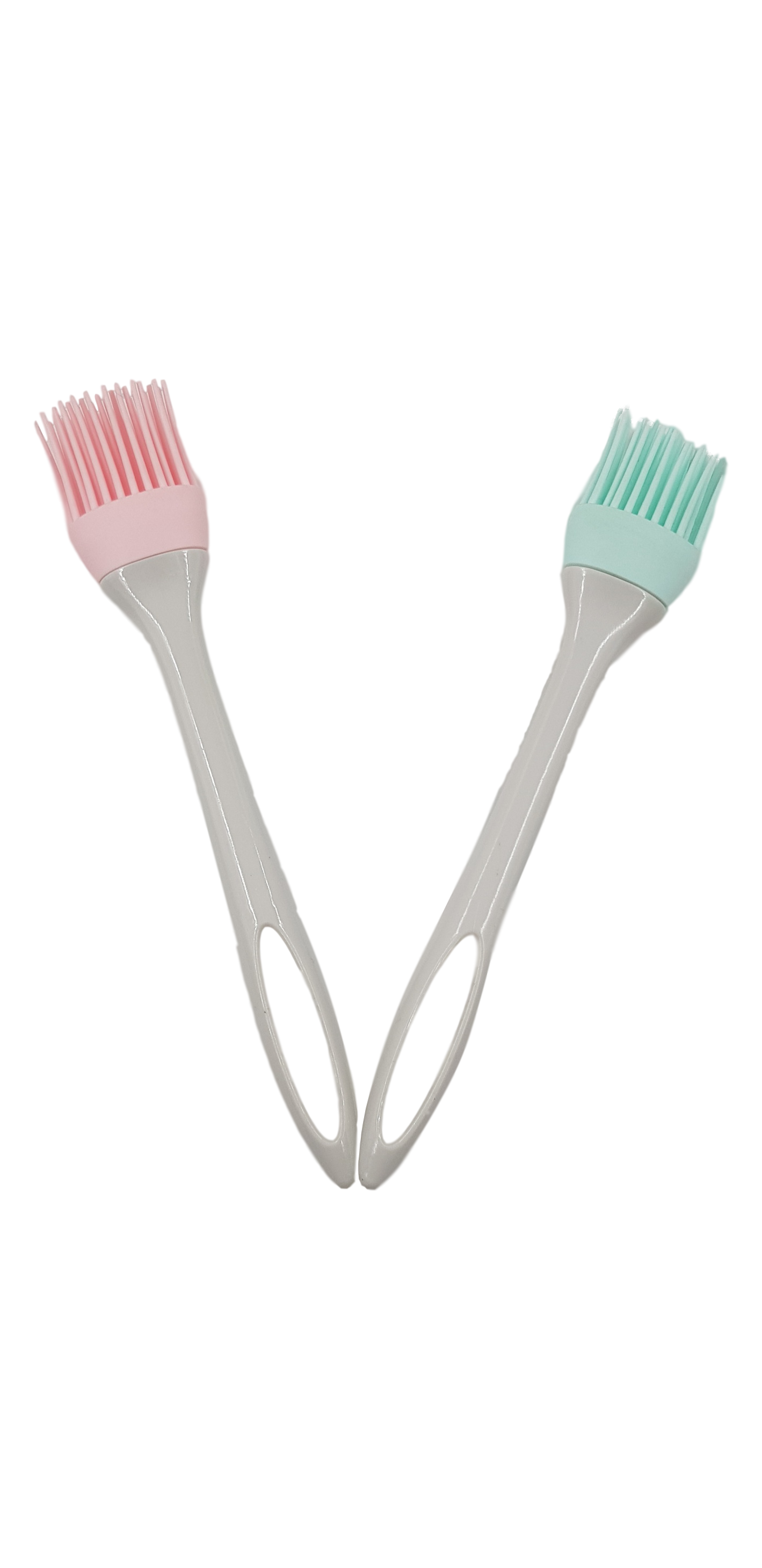 2 x Silicone Pastry & Basting Brush, Heat Resistant, Flexible, Perfect for BBQ