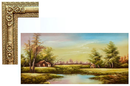 Tranquil Countryside Artwork Home Decor Wall Art High Quality Framed Painting