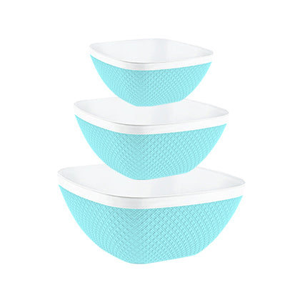 Set of 3 Snack Bowl, Strong Plastic Serving Food Safe Great for Serving Sauces,Pop corn,Dips, & much