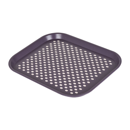 Food Tray, Anti Slip Tray, Rubber Grip, Serving Tray, Rectangular Shape