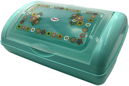 Bread Bin Plastic Roll Top Bread Storage for Dry or Fresh Foods Bread Basket