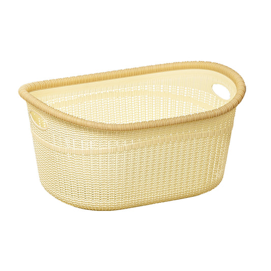 35 Litre Laundry Basket Storage Hamper organiser Washing Clothes Rattan Style