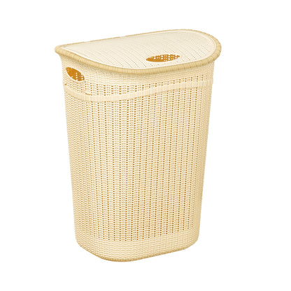 Large Laundry Basket Storage Hamper organiser Washing Clothes Rattan Style Bin