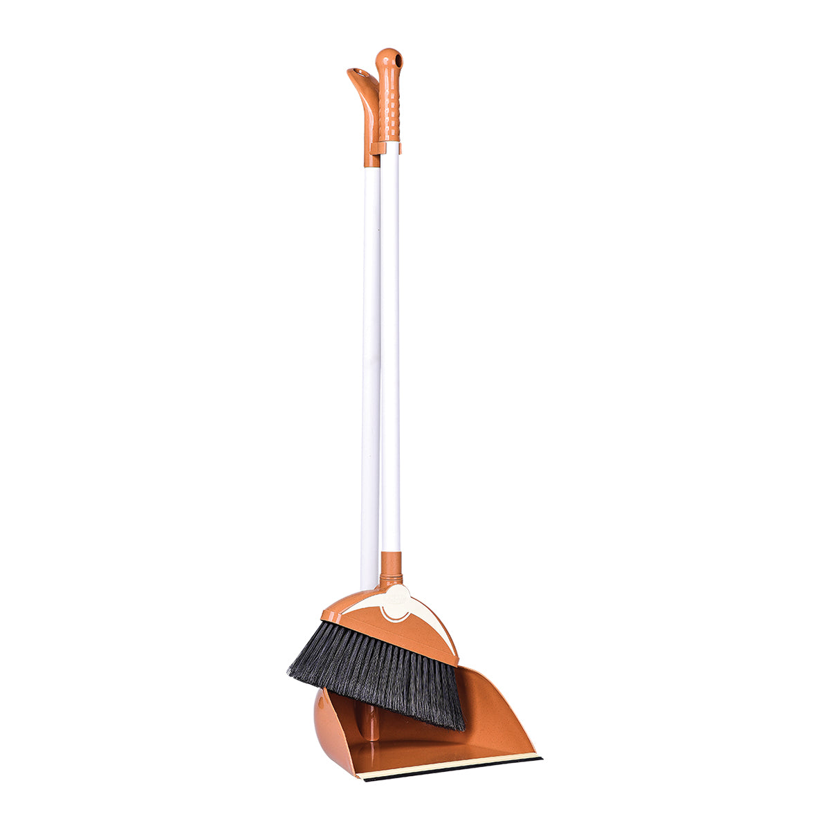 Long Handled Dustpan and Brush Set Sweeping Broom Light Weight Indoor & Outdoor