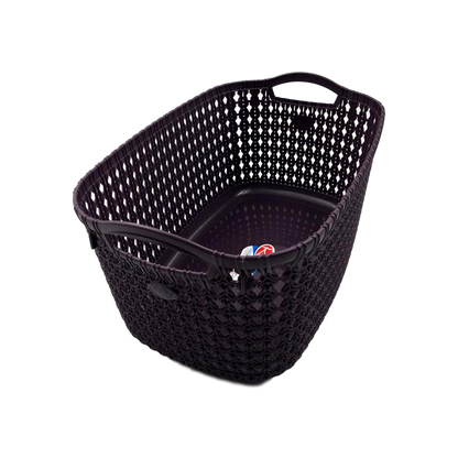 Set of 2 (10 LT) Multi Use Storage Basket for small Laundry