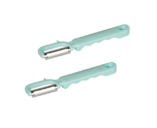 2 Potato Peeler Vegetable Carrot Fruit Slicer French Cutter Grater Speed Slicer